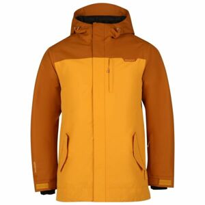 Reaper BUFALORO Pánska snowboardová bunda, oranžová, veľkosť XXL