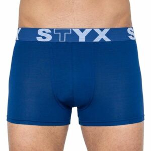 Styx MEN'S BOXERS SPORTS RUBBER Pánske boxerky, modrá, veľkosť XXL
