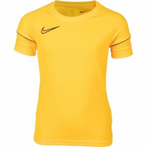 Nike DRI-FIT ACADEMY Detské futbalové tričko, žltá, veľkosť L
