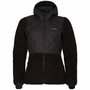 Columbia CRESTED PEAK FULL ZIP Dámska bunda, čierna, veľkosť S