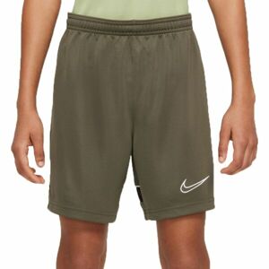 Nike DF ACD21 SHORT K Y Chlapčenské futbalové šortky, khaki, veľkosť L