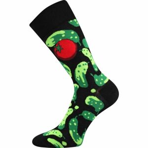 Lonka UHORKY Unisex ponožky, čierna, veľkosť 43 - 46