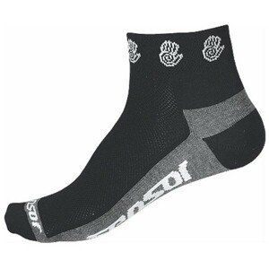 Sensor RACE LITE Cyklistické ponožky, čierna, veľkosť 43-46