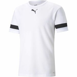 Puma teamRISE Chlapčenské futbalové tričko, biela, veľkosť L