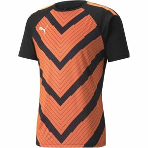 Puma TEAMLIGA GRAPHIC JERSEY Pánske futbalové tričko, čierna, veľkosť M