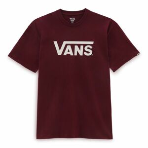 Vans CLASSIC VANS TEE-B Pánske tričko, vínová, veľkosť XXL