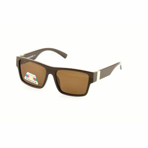Finmark F2211 Polarizačné slnečné okuliare, hnedá, veľkosť os