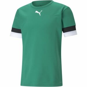 Puma teamRISE Chlapčenské futbalové tričko, zelená, veľkosť L