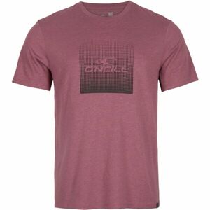 O'Neill GRADIENT CUBE T-SHIRT Pánske tričko, vínová, veľkosť XL