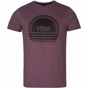 O'Neill SOLAR O'NEILL HYBRID T-SHIRT Pánske tričko, vínová, veľkosť L