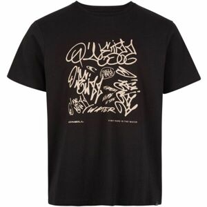 O'Neill GRAFFITI T-SHIRT Pánske tričko, čierna, veľkosť L