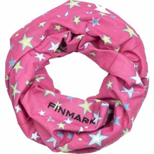 Finmark FS-233 Detská multifunkčná šatka, ružová, veľkosť UNI