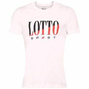 Lotto TEE SUPRA VI Pánske tričko, biela, veľkosť XXL
