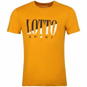 Lotto TEE SUPRA VI Pánske tričko, žltá, veľkosť L