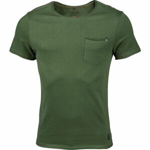 BLEND T-SHIRT S/S Pánske tričko, tmavo zelená, veľkosť S