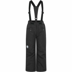 COLOR KIDS SKI PANTS W.POCKETS Detské lyžiarske nohavice, čierna, veľkosť 128