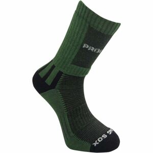 PROGRESS HIKING SOX Turistické ponožky, khaki, veľkosť 35-38