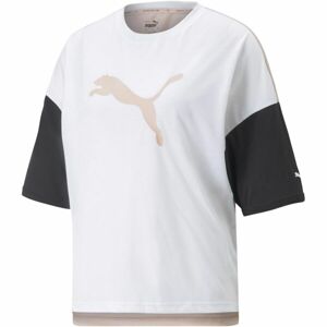 Puma MODERN SPORTS FASHION TEE Dámske tričko, biela, veľkosť XL