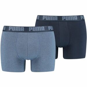 Puma BASIC BOXER 2P Pánske boxerky, svetlomodrá, veľkosť S