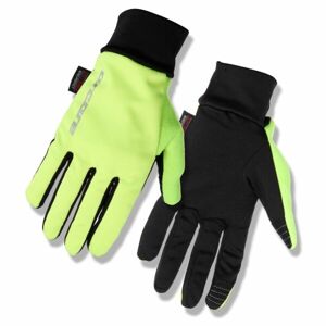 Arcore SIMP Juniorské zimné rukavice, reflexný neón, veľkosť S