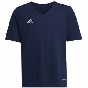 adidas ENT22 JSY Y Juniorský  futbalový dres, tmavo modrá, veľkosť 128