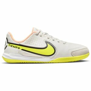 Nike JR TIEMPO LEGEND 9 ACADEMY IC Detská halová obuv, biela, veľkosť 36