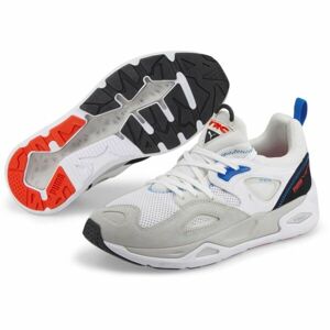 Puma TRC BLAZE Pánska voľnočasová obuv, biela, veľkosť 44.5