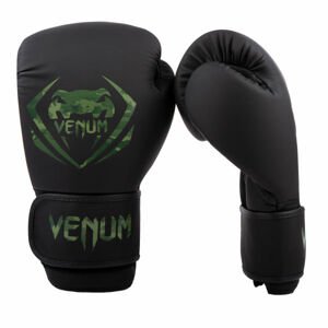 Venum CONTENDER BOXING GLOVES Boxérske rukavice, čierna, veľkosť 8 OZ