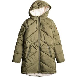 Roxy STORM WARNING Dámska zimná bunda, khaki, veľkosť M