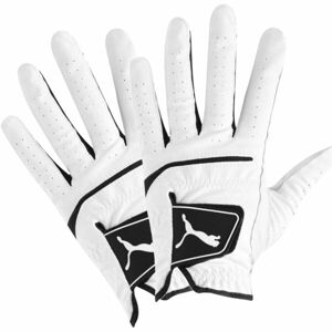 Puma FLEX LITE 2pk LH Pánske golfové rukavice, biela, veľkosť L