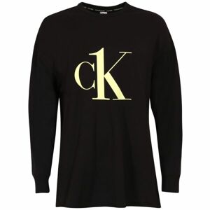Calvin Klein CK1 COTTON LW NEW-L/S SWEATSHIRT Dámska mikina, čierna, veľkosť M
