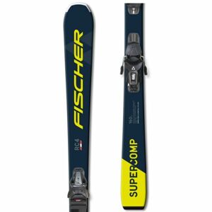 Fischer RC4 SUPERCOMP + RS 9 GW SLR Zjazdové lyže, tmavo modrá, veľkosť