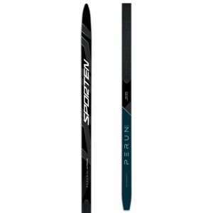 Sporten PERUN PRO SKIN M/H + NNN Bežecké lyže na klasiku so stúpacími pásmi, čierna, veľkosť 190