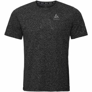 Odlo RUN EASY LINENCOOL T-SHIRT CREW NECK S/S Pánske tričko s krátkym rukávom, čierna, veľkosť S