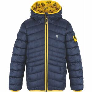 Loap INTERMO Detská zimná bunda, tmavo modrá, veľkosť 112-116