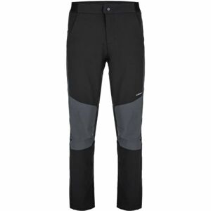 Loap URNERO Pánske turistické nohavice, čierna, veľkosť XXL