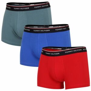 Tommy Hilfiger TRUNK 3 PACK PREMIUM ESSENTIALS Pánske boxerky, červená, veľkosť