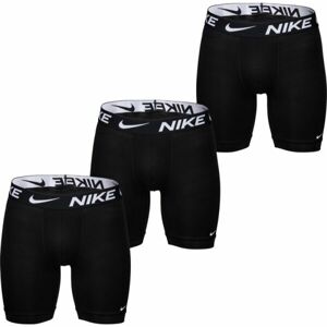 Nike ESSENTIAL MICRO BOXER BRIEFS 3PK Pánske boxerky, čierna, veľkosť S