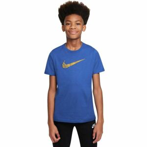 Nike NSW TEE CORE BALL HBR CNT Chlapčenské tričko, modrá, veľkosť