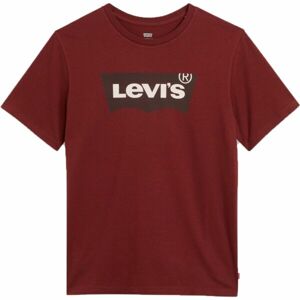 Levi's CLASSIC GRAPHIC T-SHIRT Pánske tričko, vínová, veľkosť S