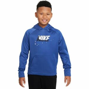 Nike TF PO HOODIE GFX 1 Chlapčenská mikina, modrá, veľkosť M