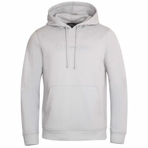 Calvin Klein PULLOVER HOODY Pánska mikina, sivá, veľkosť M