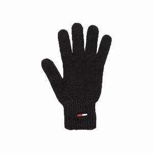 Tommy Hilfiger TJM FLAG GLOVES Pánske zimné rukavice, čierna, veľkosť