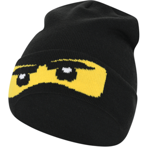 LEGO® kidswear LWANTHONY 710 HAT Detská zimná čiapka, čierna, veľkosť 50/52
