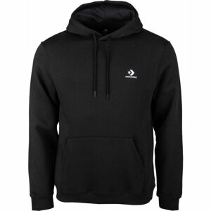 Converse STANDARD FIT LEFT CHEST STAR CHEV EMB CLASSIC HOODIE Unisex mikina, čierna, veľkosť XL