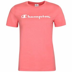 Champion CREWNECK T-SHIRT Dámske tričko, ružová, veľkosť L