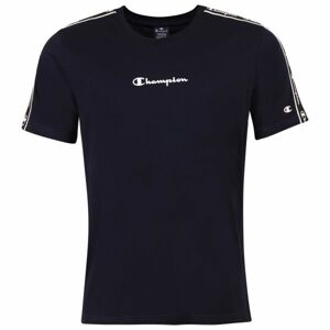Champion CREWNECK T-SHIRT Pánske tričko, tmavo modrá, veľkosť