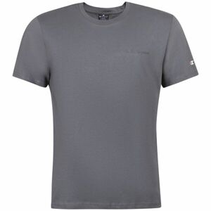 Champion CREWNECK T-SHIRT Pánske tričko, tmavo sivá, veľkosť XXL
