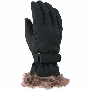 Ziener KIM W Dámske lyžiarske rukavice, čierna, veľkosť 6.5
