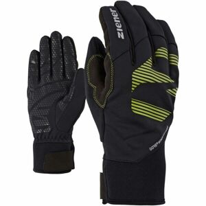 Ziener ILKO GTX INF Dámske lyžiarske rukavice, čierna, veľkosť 10